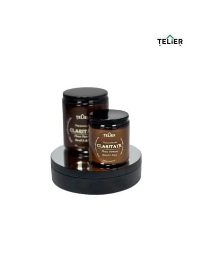 Lumânare CLARITATE  – parfum floral-citric, notă caldă – Telier