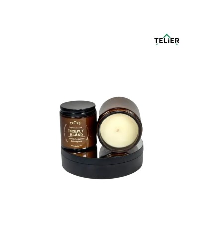 Lumânare parfumată LINIȘTE – 100g si 200g – ceai alb și salvie – Telier