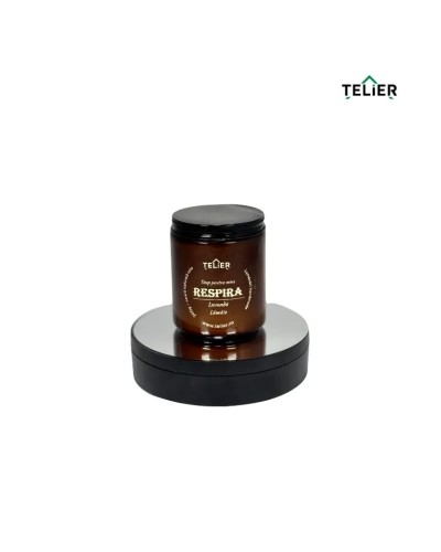 Lumânare RESPIRĂ cu lavandă și lămâie – Timp pentru Mine – Telier