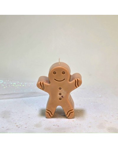 Lumânare decorativă aromată – turtă dulce pentru sărbători magice.