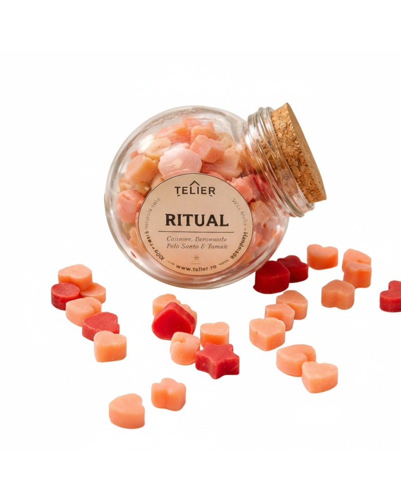 Wax melts din ceară de soia – ceară parfumată pentru topire