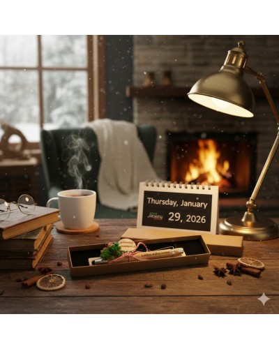 Pix din bambus personalizat, ambalat în cutie | Cadou elegant Telier