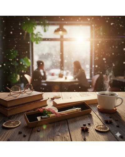 Pix din bambus personalizat, ambalat în cutie | Cadou elegant Telier