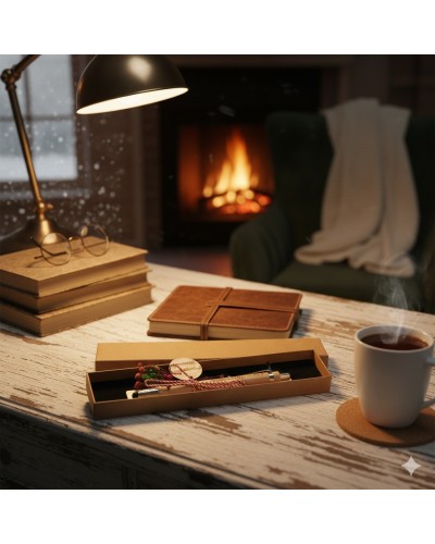 Pix din bambus personalizat, ambalat în cutie | Cadou elegant Telier