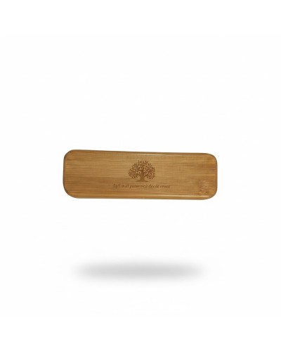 Set Cadou Pix și Cutie din Bambus Natural | Mesaj Motivațional