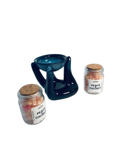 Difuzor ceramic pentru wax melts – arzător ceară parfumată pentru aromaterapie