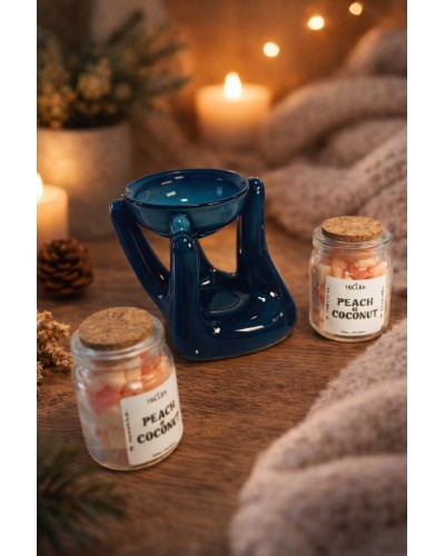 Difuzor ceramic pentru wax melts – arzător ceară parfumată pentru aromaterapie