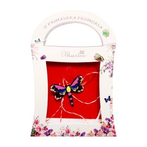 Martisor brosa Libelula colorata