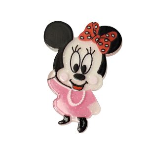 Martisor brosa pentru copii Minnie Mouse