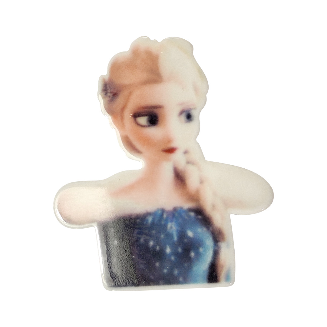 Martisor brosa pentru copii Anna si Elsa - imagine 2